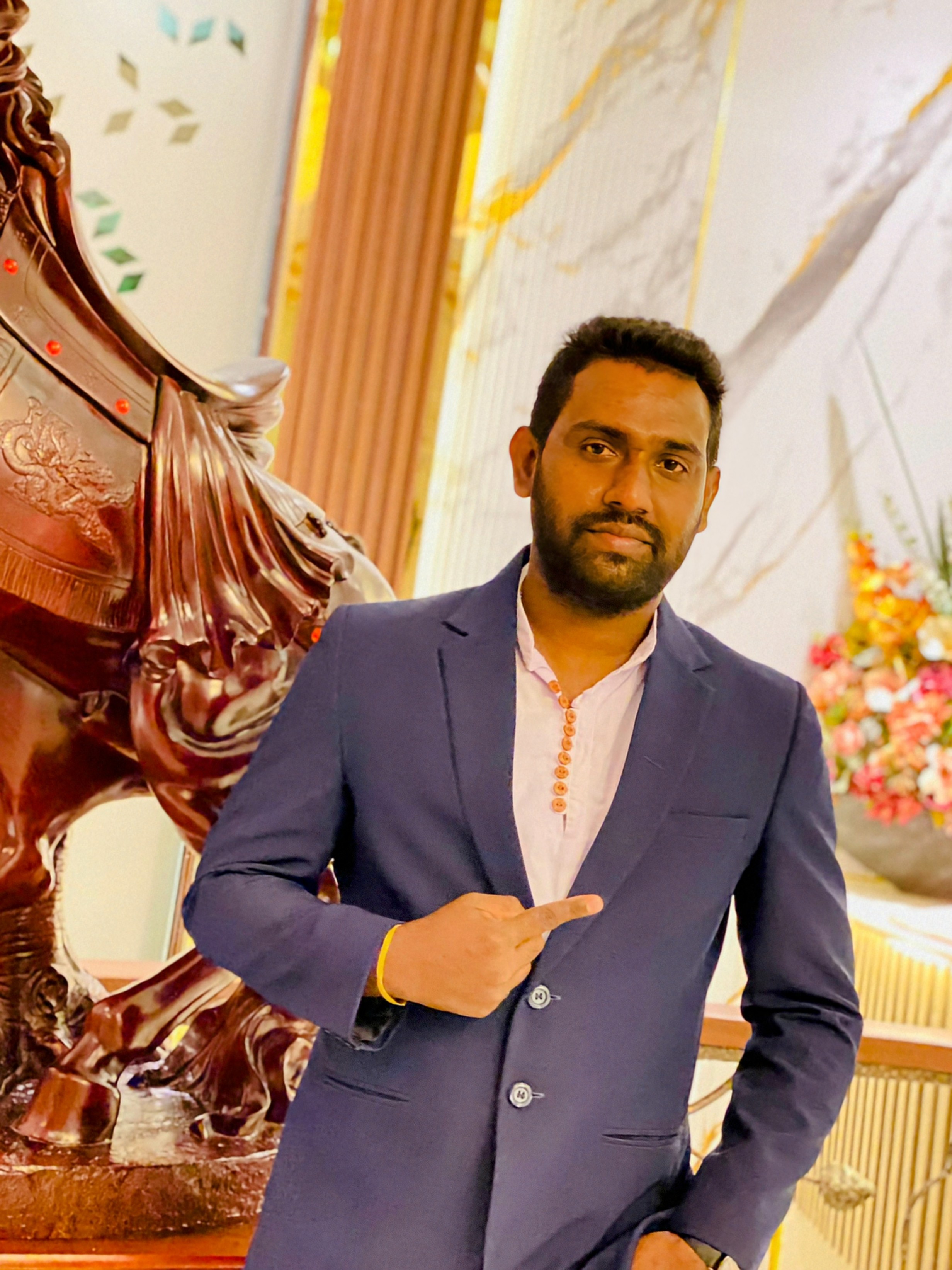 Krishan madushanka -Groom from Italy